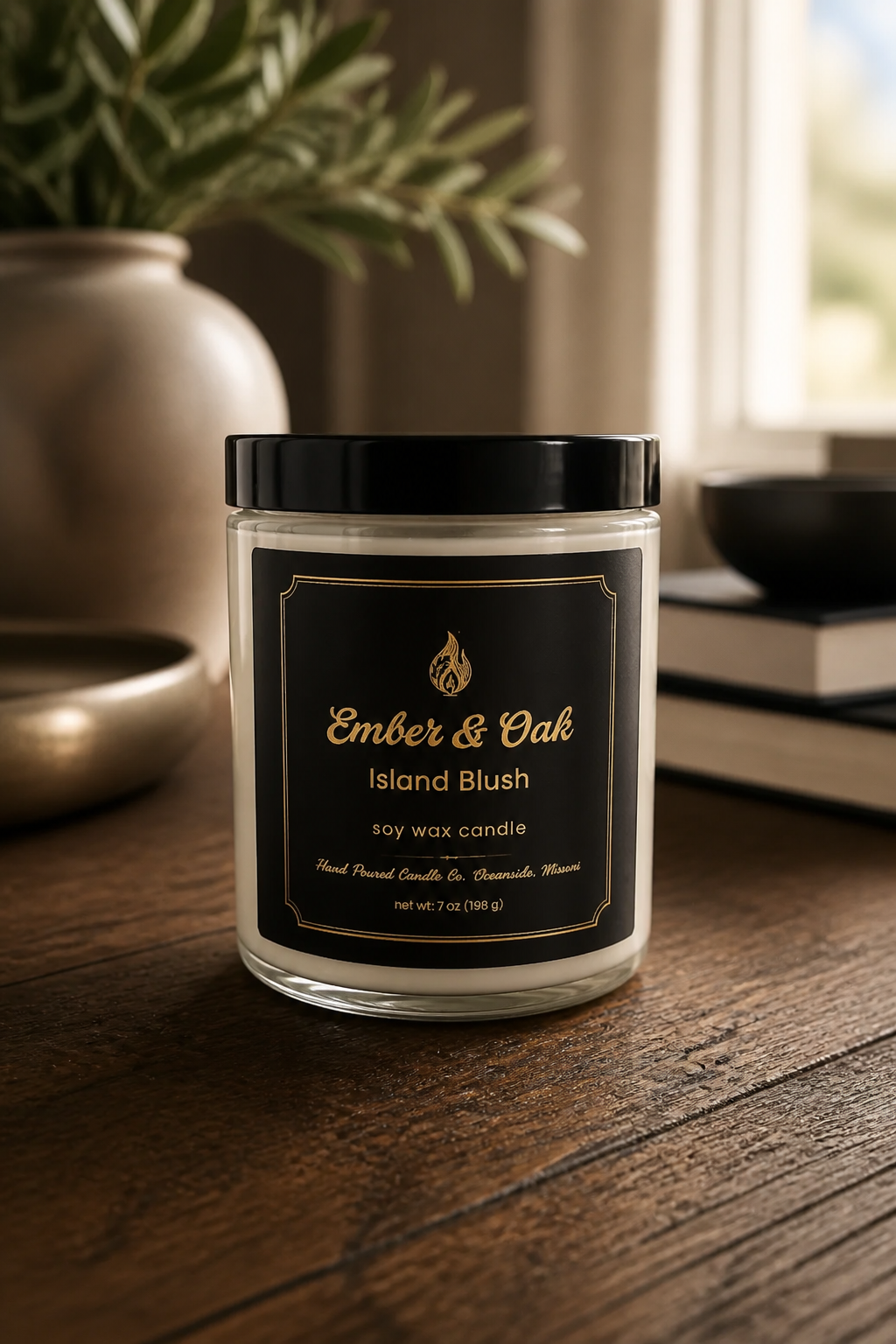 Small Batch, Hand Poured Soy Candle 9oz